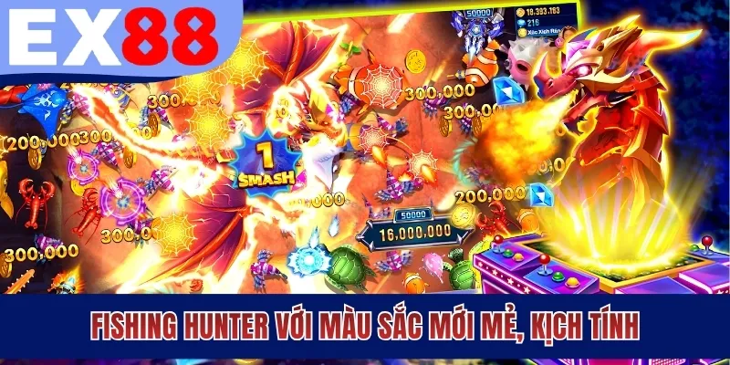 Fishing Hunter với màu sắc mới mẻ, kịch tính